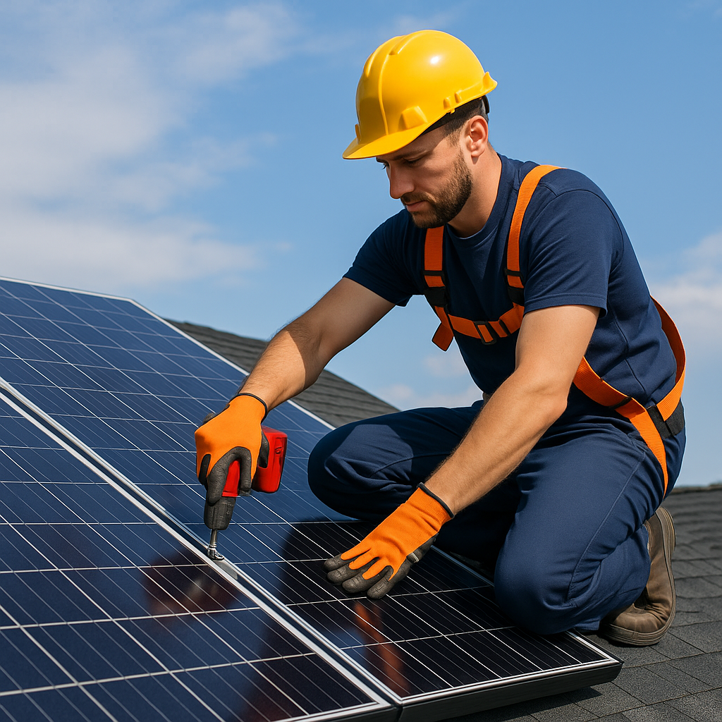 Solar Technician Installation